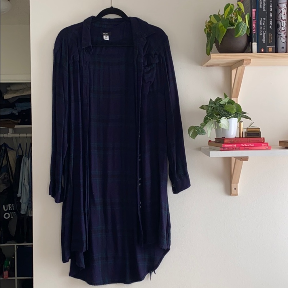 BDG long flannel